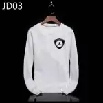 air jordan pulls manche longue col rond small white jd03